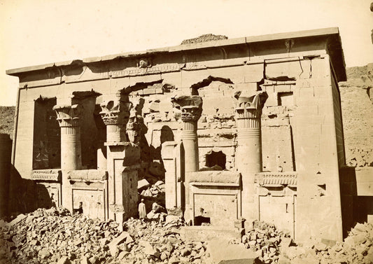 Nubie - Temple de Kalapcheh par Emile Béchard