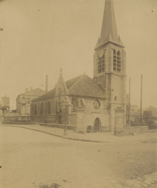 Église Saint-Saturnin de Gentilly par Eugène Atget