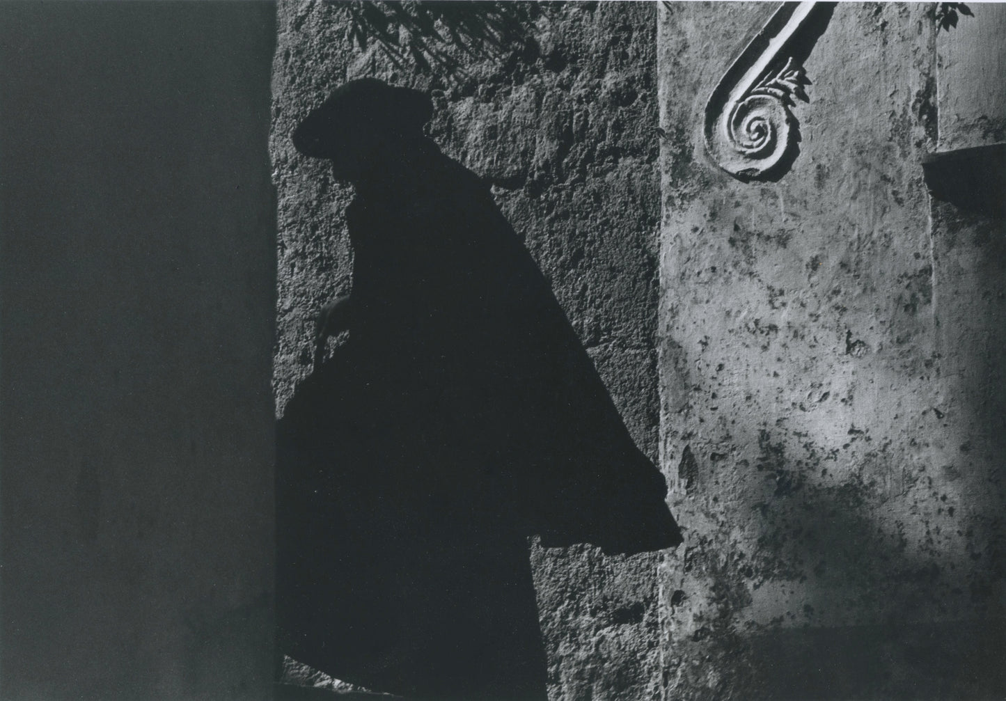 Priest in Positano by Ernst Haas