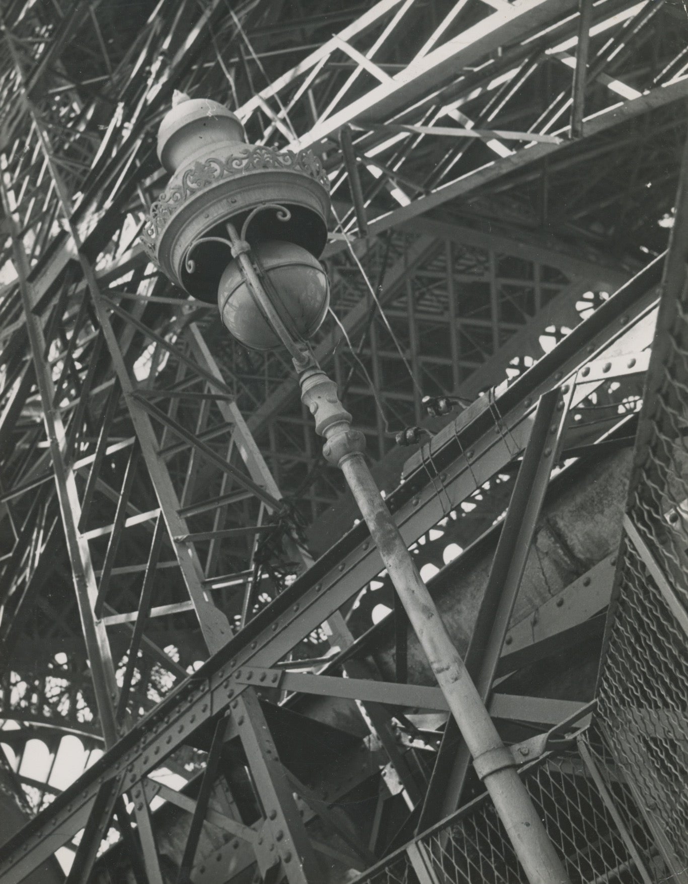 Detail of the Eiffel Tower